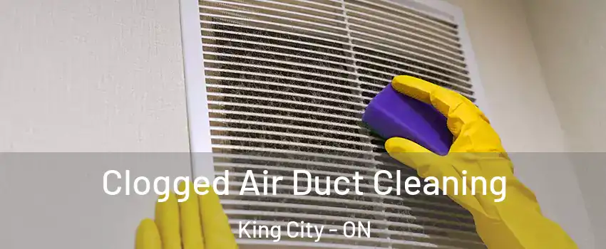  Clogged Air Duct Cleaning King City - ON
